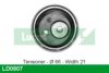 LUCAS ENGINE DRIVE LD0807 Tensioner Pulley, timing belt